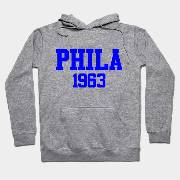 Philadelphia "Phila 1963" Hoodie by GloopTrekker